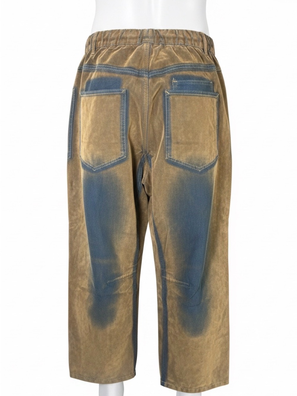 Oli & Hali In My Prime Two Tone Suede Velvet Pants - Picture 4 of 6